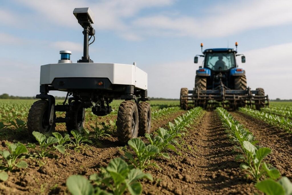 How AI-powered robots identify weeds in the field